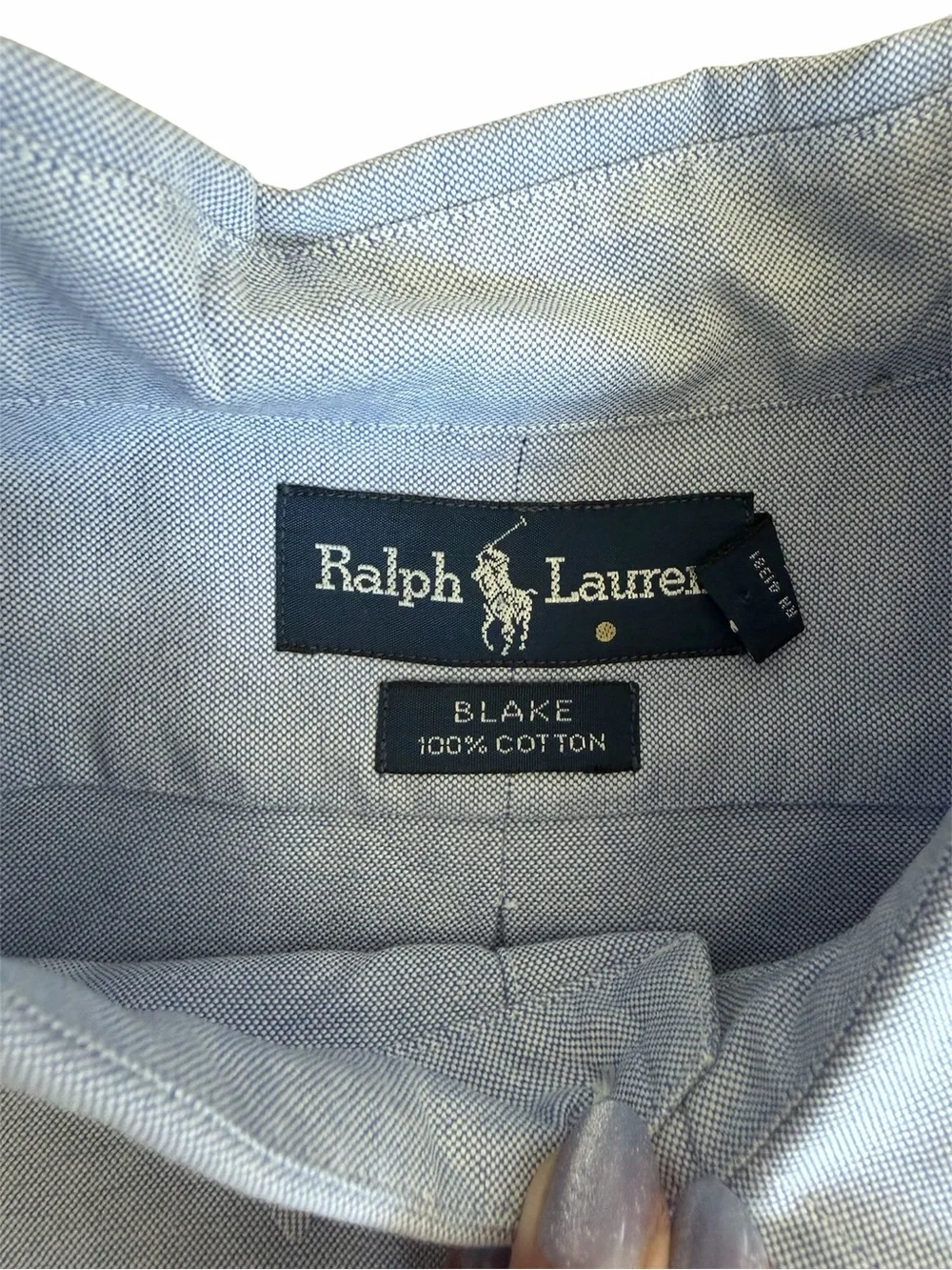 Ralph Lauren Light Blue Short Sleeve Button-Down Oxford Shirt